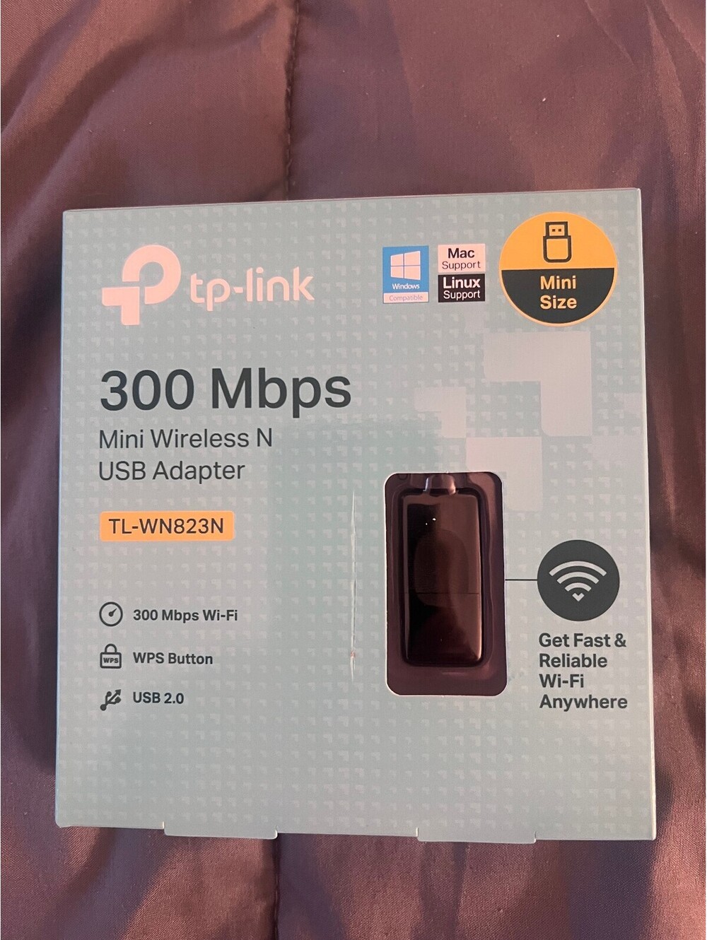 TP-Link Mini Wireless N USB Adapter...Fast WiFi
